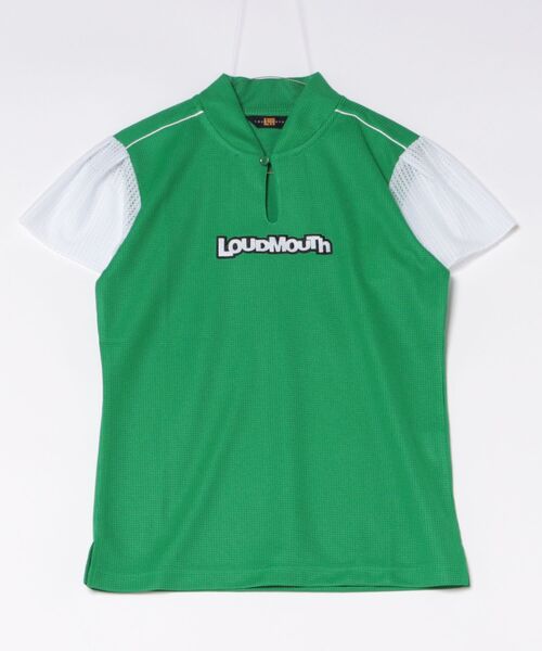 Loudmouth(ラウドマウス)の「【Loudmouth:ラウドマウス】レディースワッフル素材シャツ ゴルフ(シャツ/ブラウス・レディース・ブラック/ホワイト/グリーン・X-LARGE/LARGE/SMALL)」の22枚目の写真