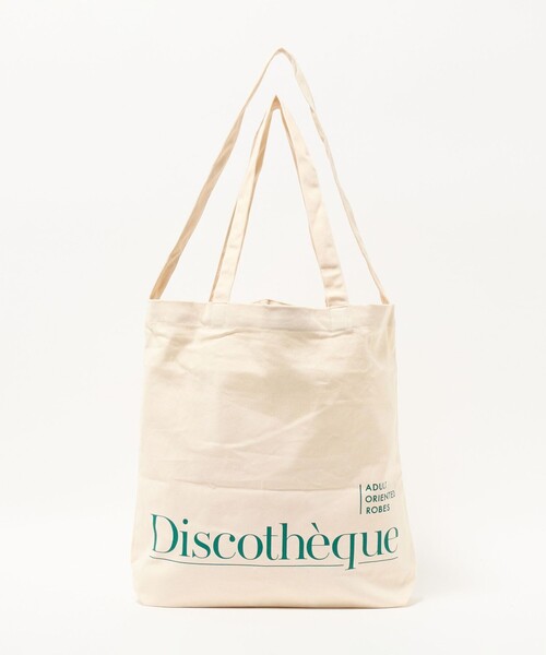 ADULT ORIENTED ROBES(アダルトオリエンテッドローブス)の「【別注】<AOR ADULT ORIENTED ROBES for 6>3WAY BIG TOTE BAG/バッグ(トートバッグ・レディース・ライム/パープル・FREE)」の2枚目の写真