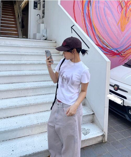 ZEROPLANET（ゼロプラネット）の「ミアグラフィックTシャツ [チャコール]（Tシャツ/カットソー・レディース・その他・FREE）」の7枚目の写真