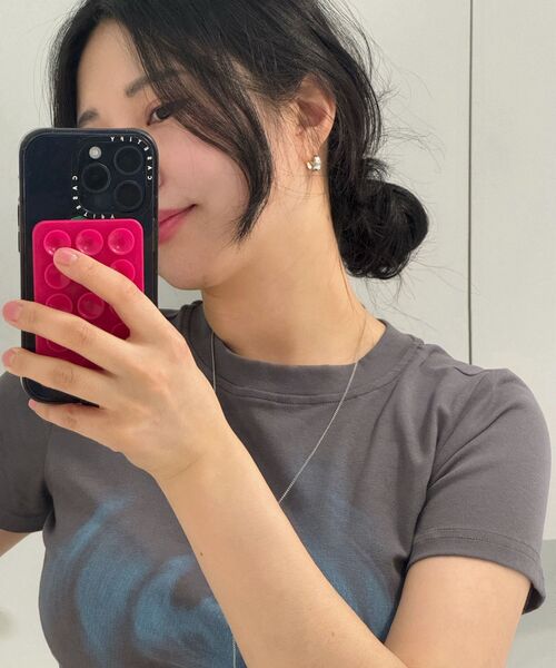 ZEROPLANET（ゼロプラネット）の「ミアグラフィックTシャツ [チャコール]（Tシャツ/カットソー・レディース・その他・FREE）」の9枚目の写真