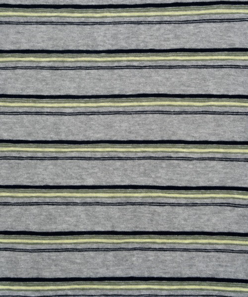 soerte(ソエルテ)の「Loose Multi Border L/S Tee / ルーズマルチボーダーロンT(Tシャツ/カットソー・メンズ・グレー/ブラウン・1/2/3)」の16枚目の写真