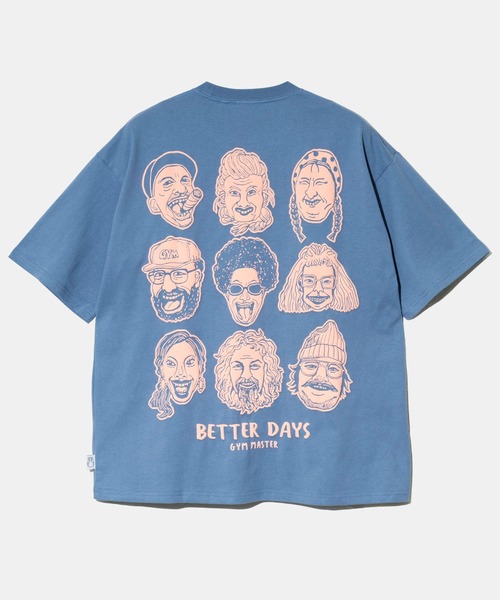gym master（ジムマスター）の「gym master/ジムマスター　7.4oz BETTER DAYS ビッグTee（Tシャツ/カットソー・メンズ・ブラック/ブルー系その他/チャコールグレー/ホワイト/ブラック系その他2/ホワイト系その他2・X-LARGE/LARGE/MEDIUM）」の6枚目の写真