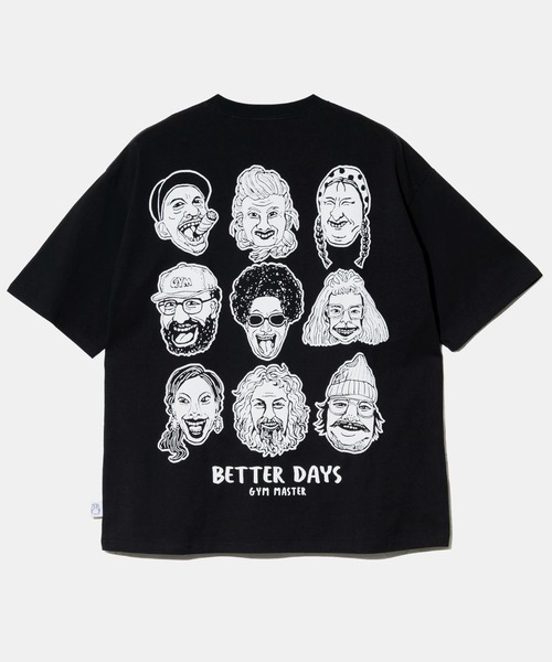 gym master（ジムマスター）の「gym master/ジムマスター　7.4oz BETTER DAYS ビッグTee（Tシャツ/カットソー・メンズ・ブラック/ブルー系その他/チャコールグレー/ホワイト/ブラック系その他2/ホワイト系その他2・X-LARGE/LARGE/MEDIUM）」の4枚目の写真