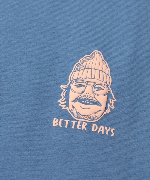 gym master（ジムマスター）の「gym master/ジムマスター　7.4oz BETTER DAYS ビッグTee（Tシャツ/カットソー・メンズ・ブラック/ブルー系その他/チャコールグレー/ホワイト/ブラック系その他2/ホワイト系その他2・X-LARGE/LARGE/MEDIUM）」の12枚目の写真