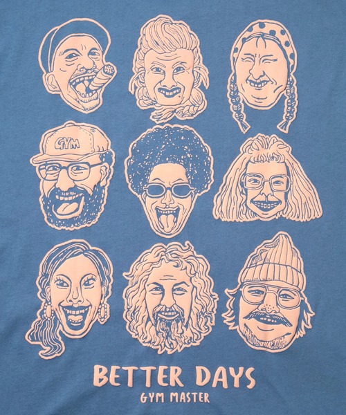 gym master（ジムマスター）の「gym master/ジムマスター　7.4oz BETTER DAYS ビッグTee（Tシャツ/カットソー・メンズ・ブラック/ブルー系その他/チャコールグレー/ホワイト/ブラック系その他2/ホワイト系その他2・X-LARGE/LARGE/MEDIUM）」の18枚目の写真