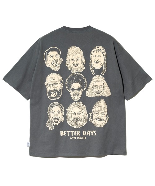 gym master（ジムマスター）の「gym master/ジムマスター　7.4oz BETTER DAYS ビッグTee（Tシャツ/カットソー・メンズ・ブラック/ブルー系その他/チャコールグレー/ホワイト/ブラック系その他2/ホワイト系その他2・X-LARGE/LARGE/MEDIUM）」の20枚目の写真