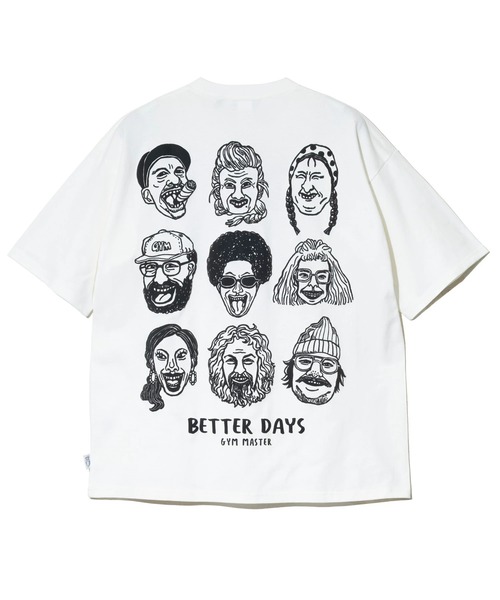 gym master（ジムマスター）の「gym master/ジムマスター　7.4oz BETTER DAYS ビッグTee（Tシャツ/カットソー・メンズ・ブラック/ブルー系その他/チャコールグレー/ホワイト/ブラック系その他2/ホワイト系その他2・X-LARGE/LARGE/MEDIUM）」の22枚目の写真