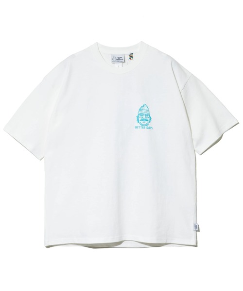 gym master（ジムマスター）の「gym master/ジムマスター　7.4oz BETTER DAYS ビッグTee（Tシャツ/カットソー・メンズ・ブラック/ブルー系その他/チャコールグレー/ホワイト/ブラック系その他2/ホワイト系その他2・X-LARGE/LARGE/MEDIUM）」の7枚目の写真