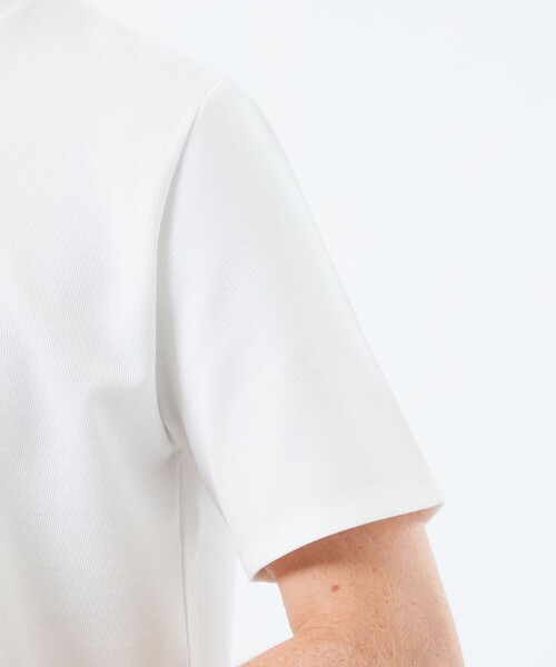 MACKINTOSH PHILOSOPHY(マッキントッシュ フィロソフィー)の「VネックTシャツ サーフニット(Tシャツ/カットソー・メンズ・ホワイト・38/40)」の8枚目の写真