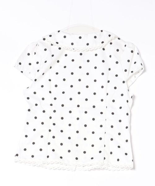 LAMPOON(ランプーン)の「【LAMPOON】ドットレースブラウス(シャツ/ブラウス・レディース・ホワイト・MEDIUM/LARGE/SMALL)」の12枚目の写真