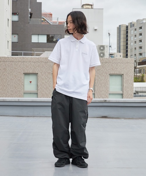 Columbia(コロンビア)の「Columbia/コロンビア カーターリッジピケポロ 半袖シャツ ブランドロゴ メンズ 2026年 夏 夏服(ポロシャツ・メンズ・ホワイト/ブラック/ネイビー・M/L/XL)」の7枚目の写真