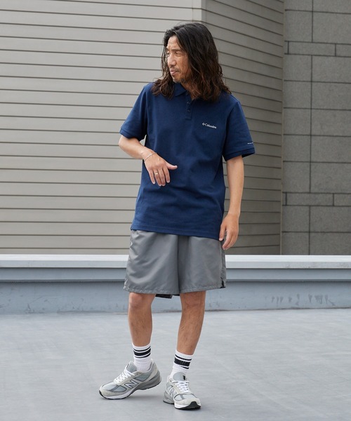 Columbia(コロンビア)の「Columbia/コロンビア カーターリッジピケポロ 半袖シャツ ブランドロゴ メンズ 2026年 夏 夏服(ポロシャツ・メンズ・ホワイト/ブラック/ネイビー・M/L/XL)」の20枚目の写真