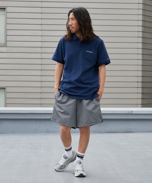 Columbia(コロンビア)の「Columbia/コロンビア カーターリッジピケポロ 半袖シャツ ブランドロゴ メンズ 2026年 夏 夏服(ポロシャツ・メンズ・ホワイト/ブラック/ネイビー・M/L/XL)」の21枚目の写真