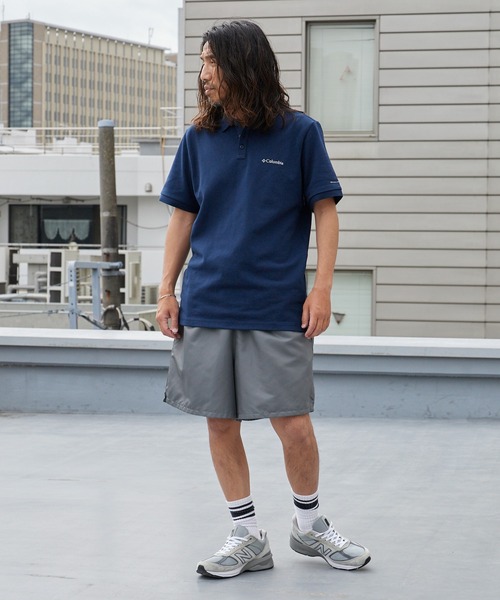 Columbia(コロンビア)の「Columbia/コロンビア カーターリッジピケポロ 半袖シャツ ブランドロゴ メンズ 2026年 夏 夏服(ポロシャツ・メンズ・ホワイト/ブラック/ネイビー・M/L/XL)」の22枚目の写真