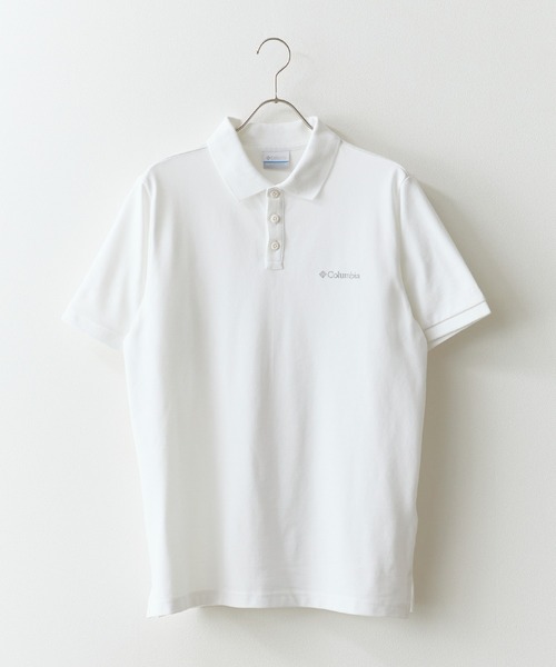 Columbia(コロンビア)の「Columbia/コロンビア カーターリッジピケポロ 半袖シャツ ブランドロゴ メンズ 2026年 夏 夏服(ポロシャツ・メンズ・ホワイト/ブラック/ネイビー・M/L/XL)」の4枚目の写真