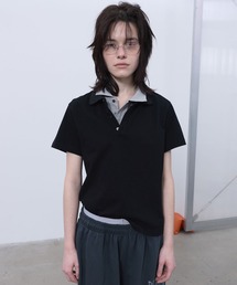 LCDC TM（エルシーディーシーティーエム）の「DOUBLE-COLLAR POLO TOP（ポロシャツ）」