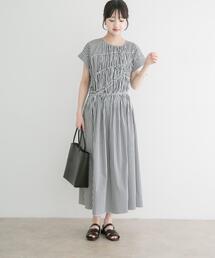 ITEMS URBANRESEARCH | 『洗濯可』ランダムシャーリングワンピース(ワンピース)