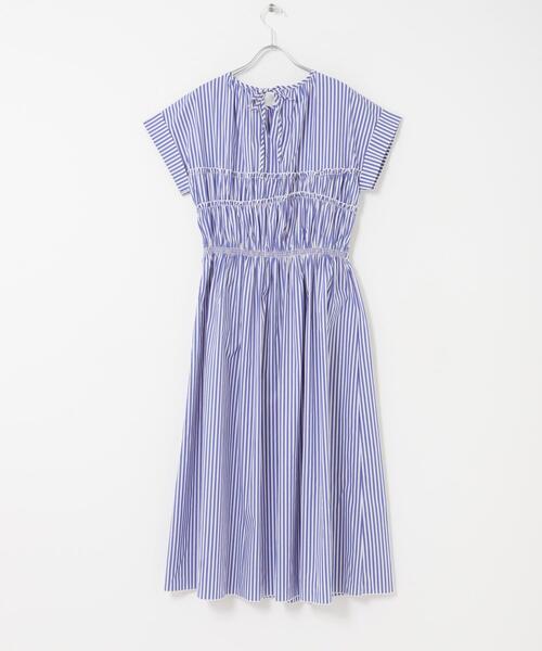 ITEMS URBANRESEARCH（アイテムズ アーバンリサーチ）の「『洗濯可』ランダムシャーリングワンピース（ワンピース・レディース・ブルー系その他/ネイビー/ブラック系その他・FREE）」の10枚目の写真