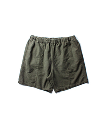 COTTON SLUB YOSEMITE CAMP SHORTS [MOSS OLIVE]