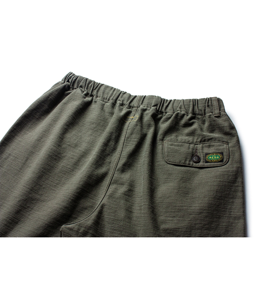 THE RESQ（ザーレスキュー）の「COTTON SLUB YOSEMITE CAMP SHORTS [MOSS OLIVE]（その他パンツ・メンズ・その他・MEDIUM/LARGE/X-LARGE）」の6枚目の写真