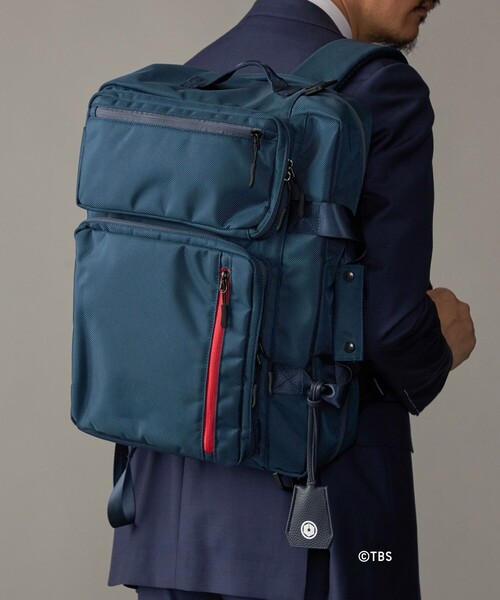 SHIPS（シップス）の「TBS日曜劇場VIVANT×SHIPS: 3WAY ビズ ワイド バッグ（ビジネスバッグ・メンズ・ブラック/チャコールグレー/ネイビー・ONE SIZE）」の11枚目の写真