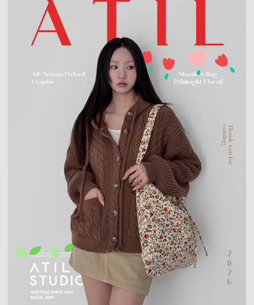 ATIL STUDIO（アチルスタジオ）の「オールシーズンオックスフォードグラフィックショルダーバッグ _ [ハニーフローラル]（ショルダーバッグ・レディース・その他・FREE）」の2枚目の写真