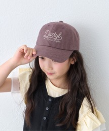 CIAOPANIC TYPY | 【KIDS】後ろ紐リボンチェックロゴCAP(キャップ)