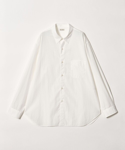 Steven Alan(スティーブンアラン)の「<Steven Alan> 100タイプライター レギュラーカラー シャツ(シャツ/ブラウス・メンズ・ブラック/ホワイト・XL/L/M/S)」の1枚目の写真
