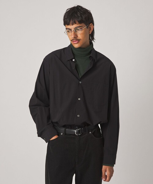 Steven Alan(スティーブンアラン)の「<Steven Alan> 100タイプライター レギュラーカラー シャツ(シャツ/ブラウス・メンズ・ブラック/ホワイト・XL/L/M/S)」の3枚目の写真
