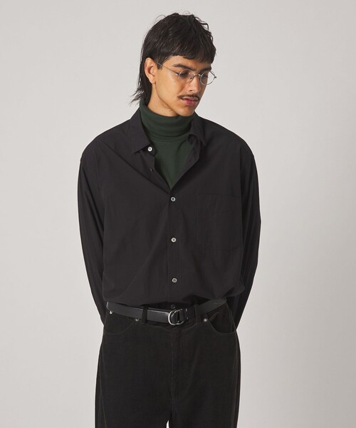 Steven Alan(スティーブンアラン)の「<Steven Alan> 100タイプライター レギュラーカラー シャツ(シャツ/ブラウス・メンズ・ブラック/ホワイト・XL/L/M/S)」の4枚目の写真