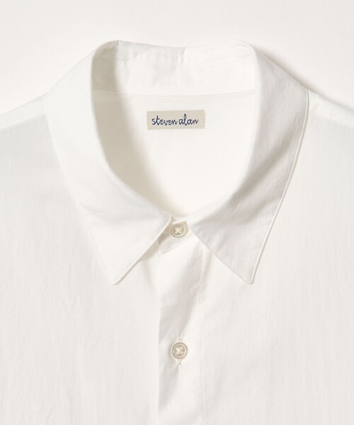 Steven Alan(スティーブンアラン)の「<Steven Alan> 100タイプライター レギュラーカラー シャツ(シャツ/ブラウス・メンズ・ブラック/ホワイト・XL/L/M/S)」の22枚目の写真