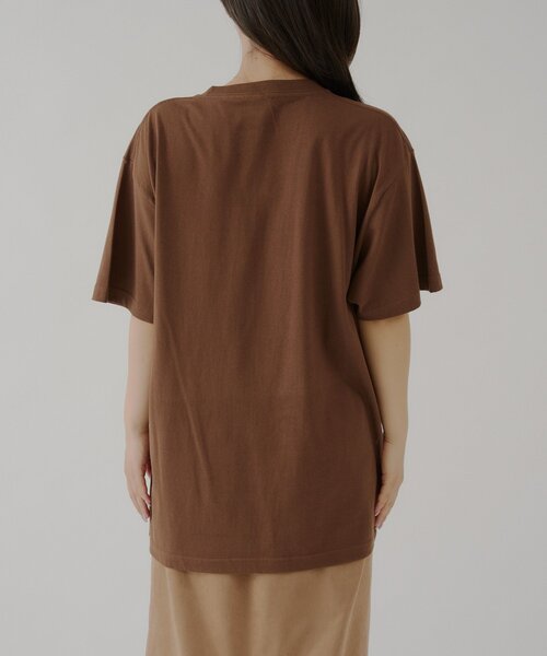 WHIMSIC(ウィムジック)の「【UNISEX/2サイズ展開】 ダイブイントューザワイルド シルクスクリーンプリントT(Tシャツ/カットソー・メンズ・ブラウン/チャコールグレー/パープル・2/1)」の13枚目の写真