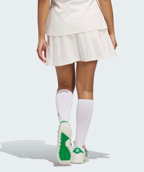adidas(アディダス)の「オリジナルスゴルフ プルオン プリーツスカート【adidas Golf/アディダスゴルフ】(スカート・レディース・ホワイト・XX-LARGE/LARGE/X-LARGE)」の2枚目の写真