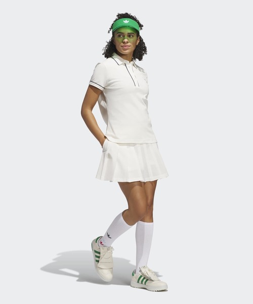adidas(アディダス)の「オリジナルスゴルフ プルオン プリーツスカート【adidas Golf/アディダスゴルフ】(スカート・レディース・ホワイト・XX-LARGE/LARGE/X-LARGE)」の5枚目の写真