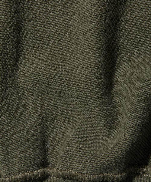 X-girl(エックスガール)の「WOVEN MIX FUZZY LOGO ZIP UP SWEAT HOODIE(パーカー・レディース・オリーブ/ブラック・S/M)」の19枚目の写真
