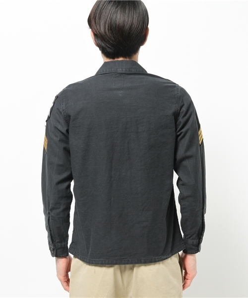 marka(マーカ)の「MARKA(マーカ) J.L UTILITY SHIRTS 107-MRK-M16A-07SH11C(シャツ/ブラウス・メンズ・オリーブ/ブラック・2/1)」の4枚目の写真