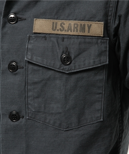 marka(マーカ)の「MARKA(マーカ) J.L UTILITY SHIRTS 107-MRK-M16A-07SH11C(シャツ/ブラウス・メンズ・オリーブ/ブラック・2/1)」の8枚目の写真