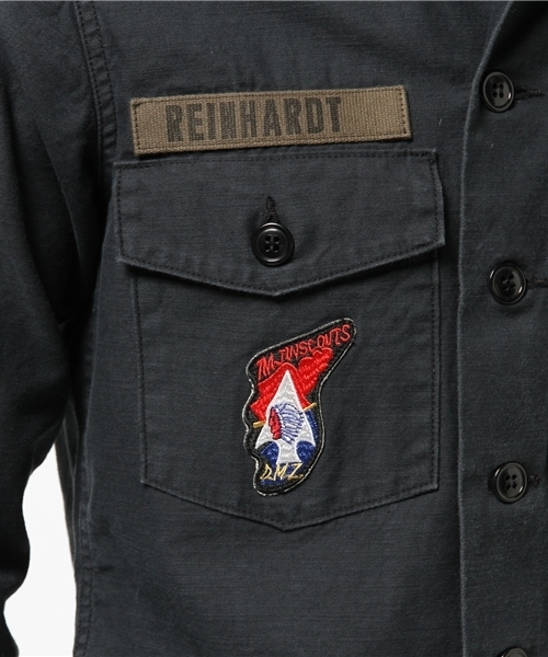 marka(マーカ)の「MARKA(マーカ) J.L UTILITY SHIRTS 107-MRK-M16A-07SH11C(シャツ/ブラウス・メンズ・オリーブ/ブラック・2/1)」の9枚目の写真