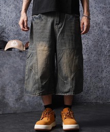 ワイドカーブ デニムジョーツ / Wide Curve Denim Shorts