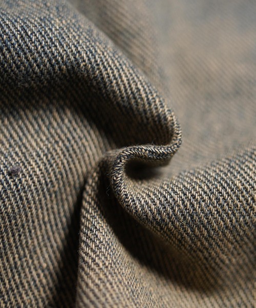1111clothing（ワンフォークロージング）の「ワイドカーブ デニムジョーツ / Wide Curve Denim Shorts（デニムパンツ・メンズ・ネイビー/ブルー・M/L/XL）」の17枚目の写真