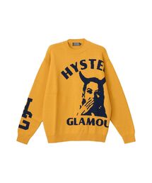 HYSTERIC GLAMOUR | SPEAK NO EVIL編込 セーター(ニット/セーター)