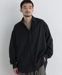 ビッグドレープシャツ 長袖