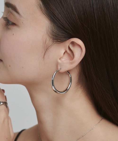 リングフープピアス  (両耳用)