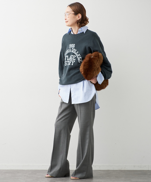raspail（ラスパイユ）の「【Raspail/ラスパイユ】 WIDE SHIRT（シャツ/ブラウス・レディース・サックスブルー/ホワイト・FREE）」の20枚目の写真
