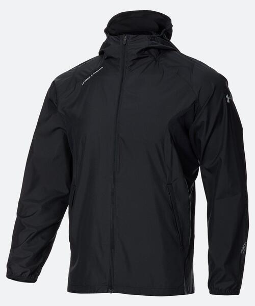 UNDER ARMOUR(アンダーアーマー)の「UAハイブリッド トレインジャケット(トレーニング/メンズ)(その他アウター・メンズ・ブラック・XL/3XL/2XL)」の1枚目の写真