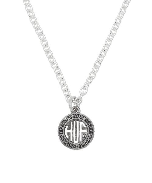 HUF(ハフ)の「REGIONAL NECKLACE SILVER(ネックレス・メンズ・シルバー・O/S)」の1枚目の写真