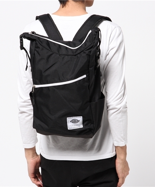 Dickies（ディッキーズ）の「＿Dickies　ジョイントトップバックパック（バックパック/リュック・レディース・ネイビー/ブラック/ホワイト/カーキオリーブ・FREE）」の7枚目の写真