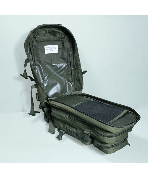 8(eight)(エイト)の「MOLLE アサルトリュックサック(バックパック/リュック・メンズ・ブラック・FREE)」の10枚目の写真