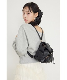 【AW先行アイテム】キルティングリュック 秋服 冬服