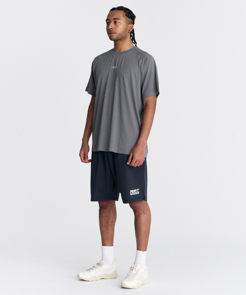 AIRIT（アイリット）の「エアドライ テクニカル ランニング Tシャツ AM1222 GY（Tシャツ/カットソー・メンズ・チャコールグレー・XXXXX-LARGE/XXX-LARGE/X-LARGE）」の4枚目の写真